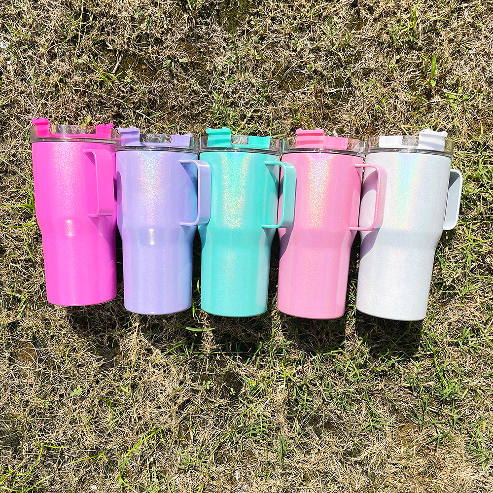 20oz Shimmer Sublimation Stanley Tumbler with Handle