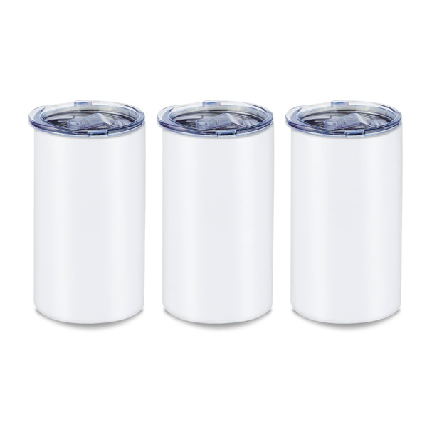 12oz US Warehouse Wholesale white sublimation Double Wall Stainless Steel Blanks Sublimation Tumbler-25/30/50 pack