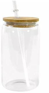 Mazoho 25/50Pack 16oz Clear frosted Beer Glass Can Sublimation Tumbler –  Mazohosub