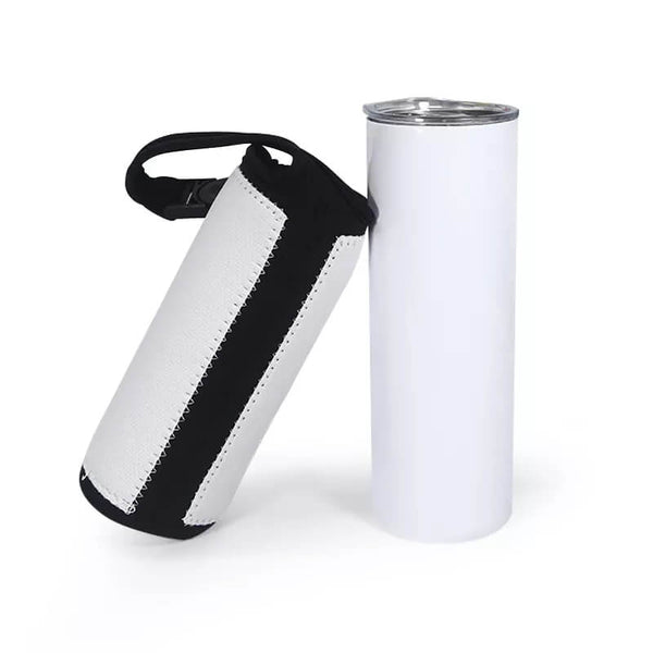 20oz US Warehouse Tumbler Tote Water Bottle Bag Carrier Sublimation Blank with Shoulder Strap -50 pack