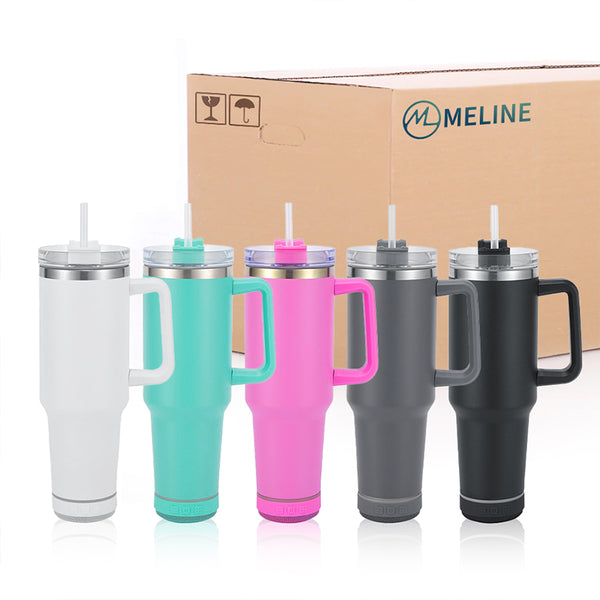 40oz US Warehouse Wholesale speaker tumbler bluetooth player double wall vaccum insulated powder coated mug with lid and straw -20 pack