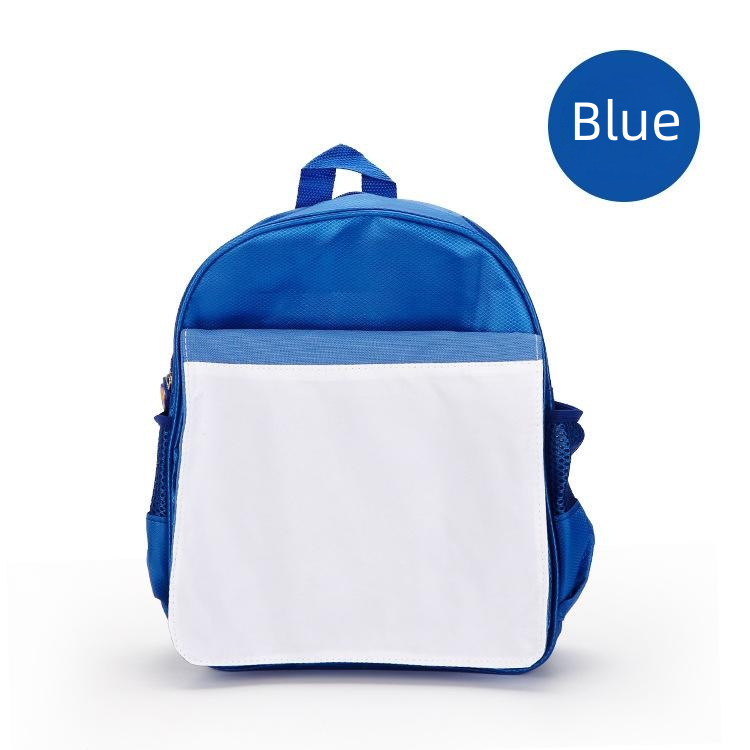 Sublimation children backpack blanks for kids wholesale 6 colors school bag preschool toddler for girls boys 20 Pack