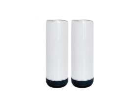 20oz bluetooth tumbler wholesale sublimation white speaker skinny straight tumbler mixed color case-25pcs
