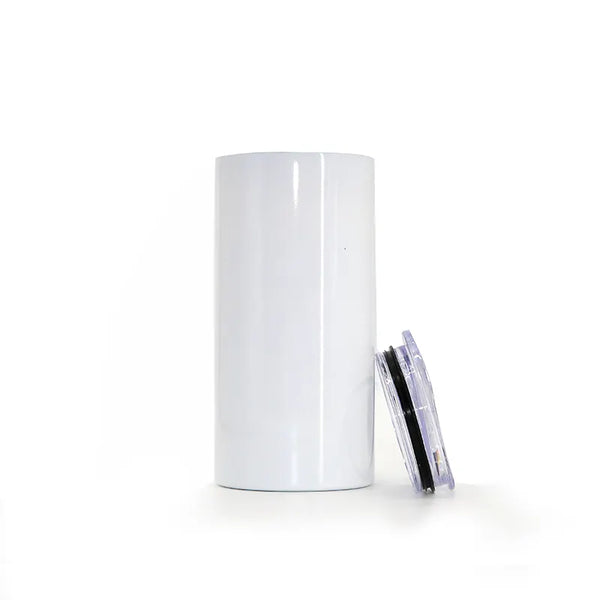 15oz wholesale sublimation white skinny straights tumbler-25pcs