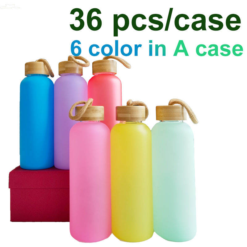 20oz wholesale sublimation glasses water bottle-36pcs